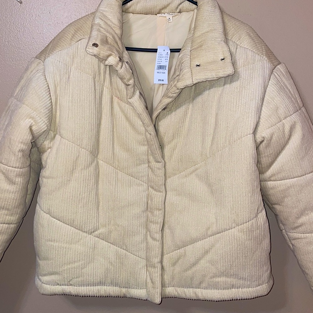 PacSun Corduroy Puffer Jacket